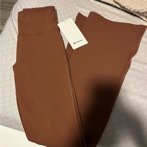 Super high rise flared groove pants